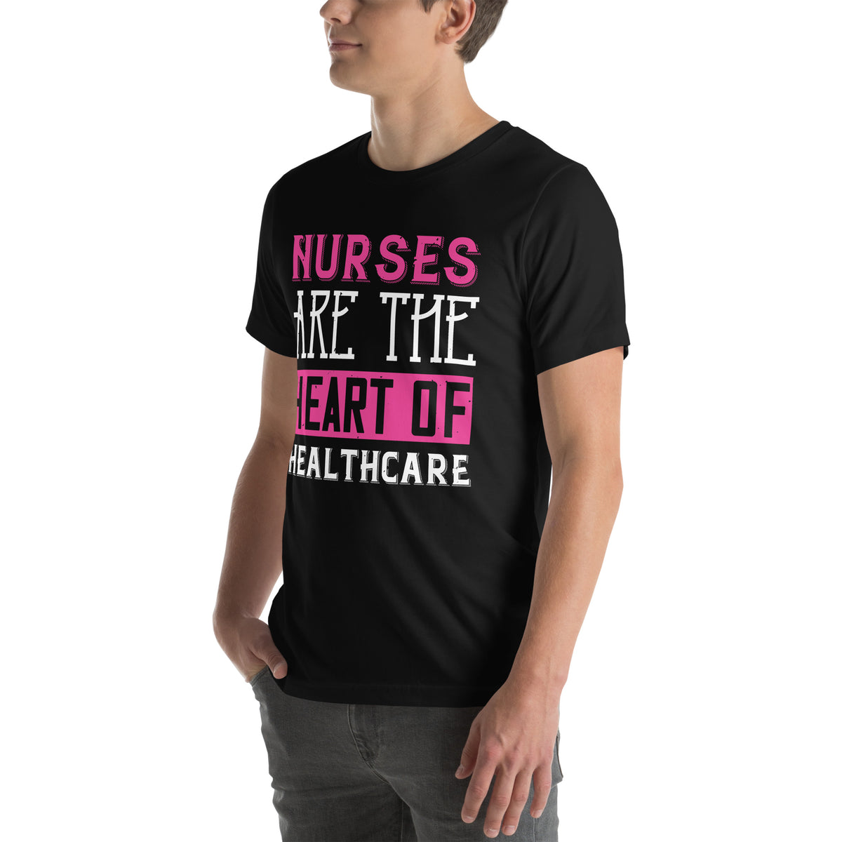 Nurses Are the Heart of Healthcare Unisex T-Shirt