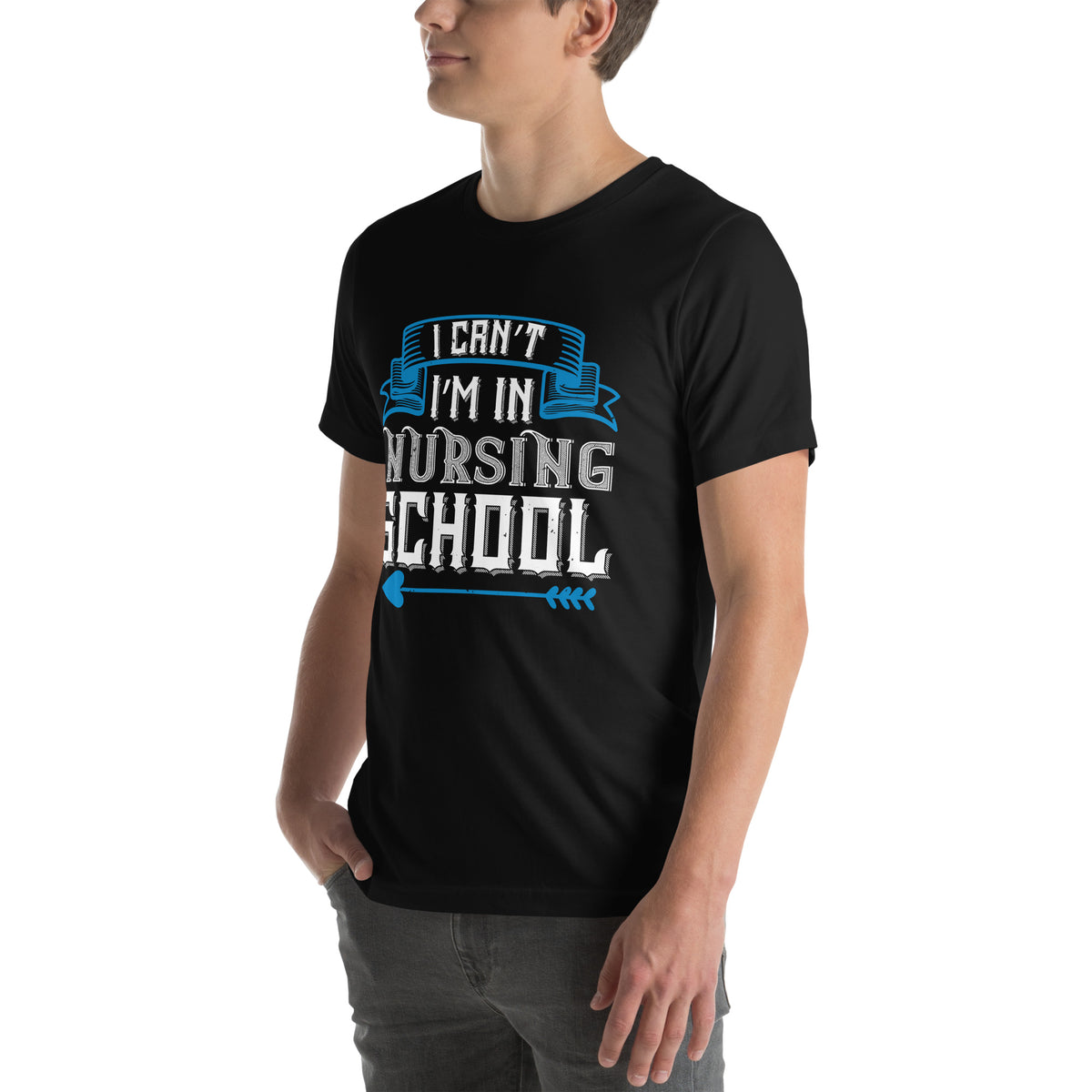 I Can't, I'm in Nursing School Unisex T-Shirt