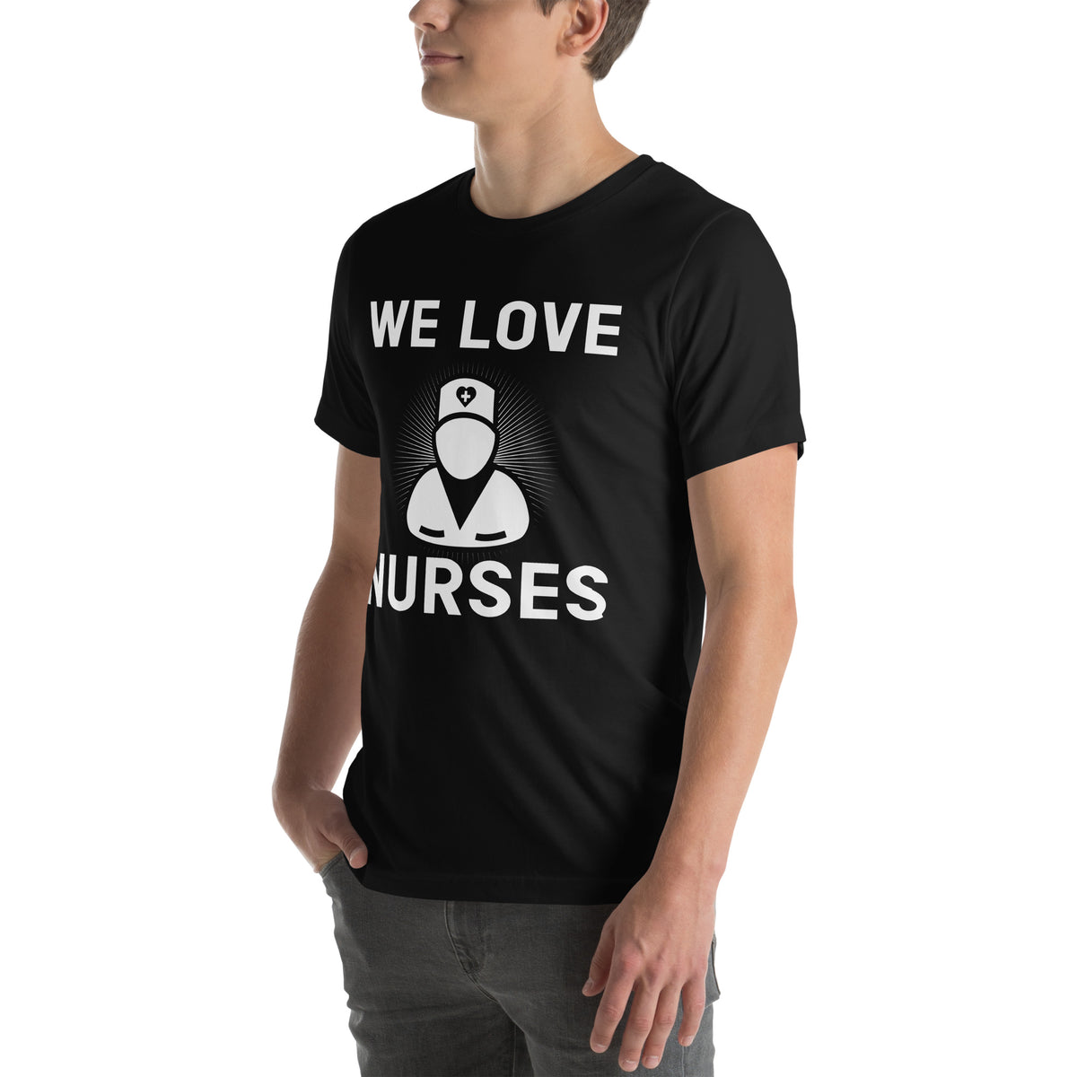 We Love Nurses Unisex T-Shirt