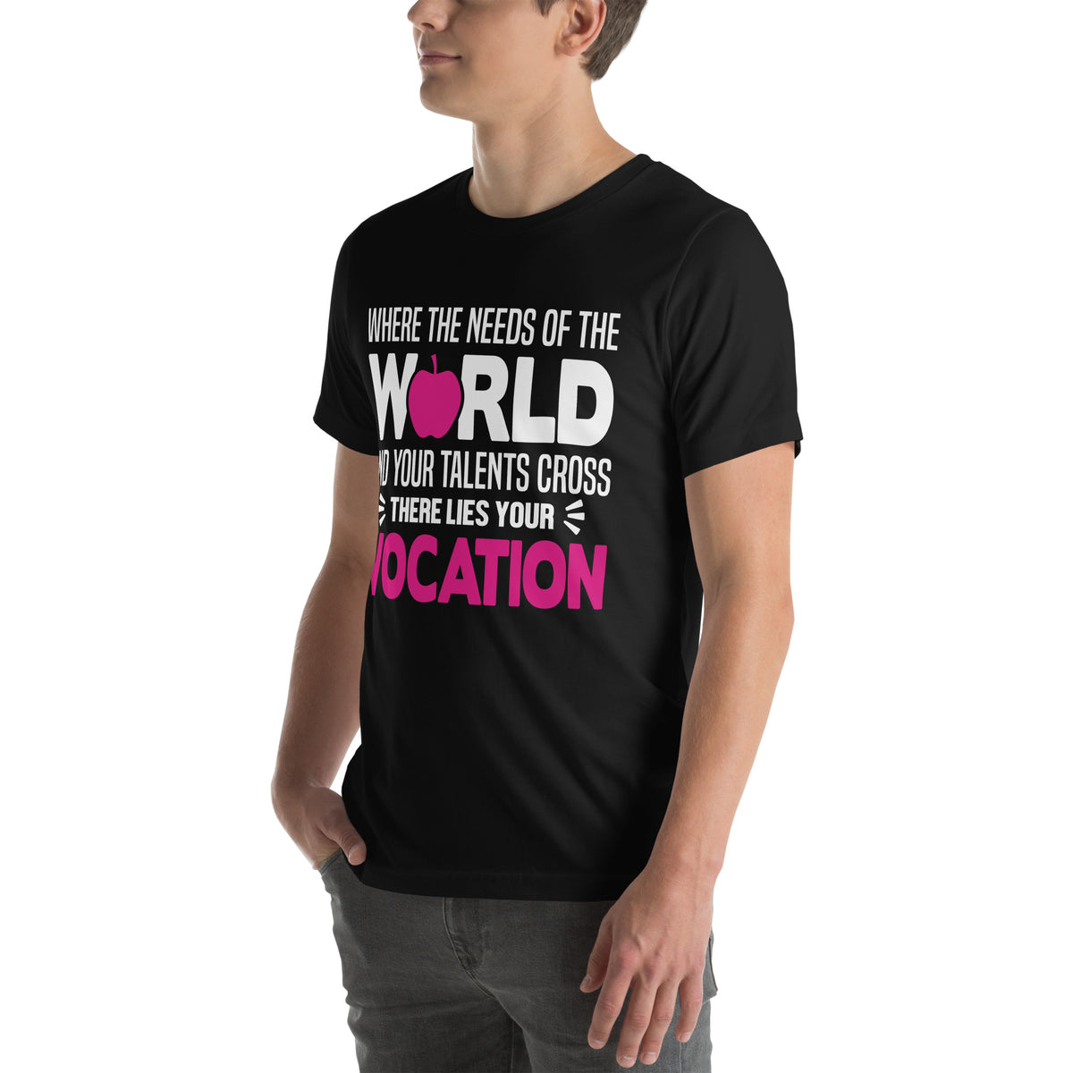 Where the Needs of the World and Your Talents Cross, There Lies Your Vocation Nurse Unisex T-Shirt