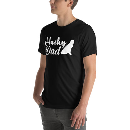 Husky Dad Unisex T-Shirt