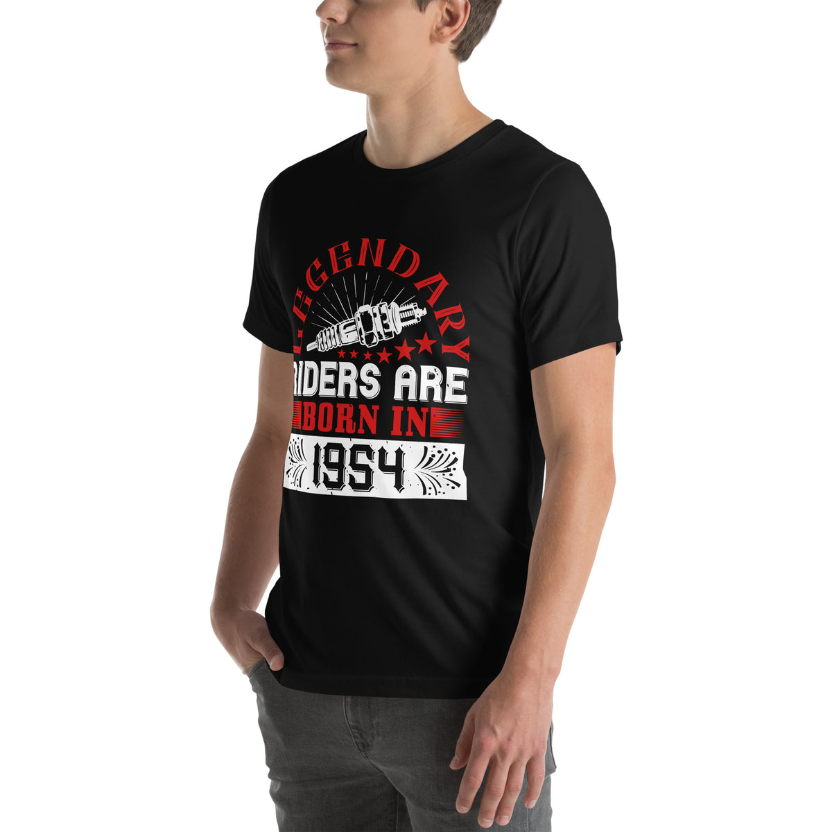 Legendary Riders Are Born in 1954 Unisex T-Shirt