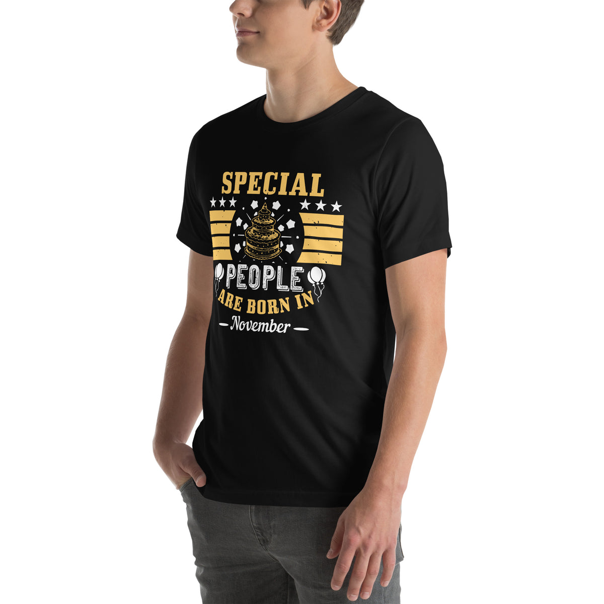 Special People Are Born in November Unisex T-Shirt