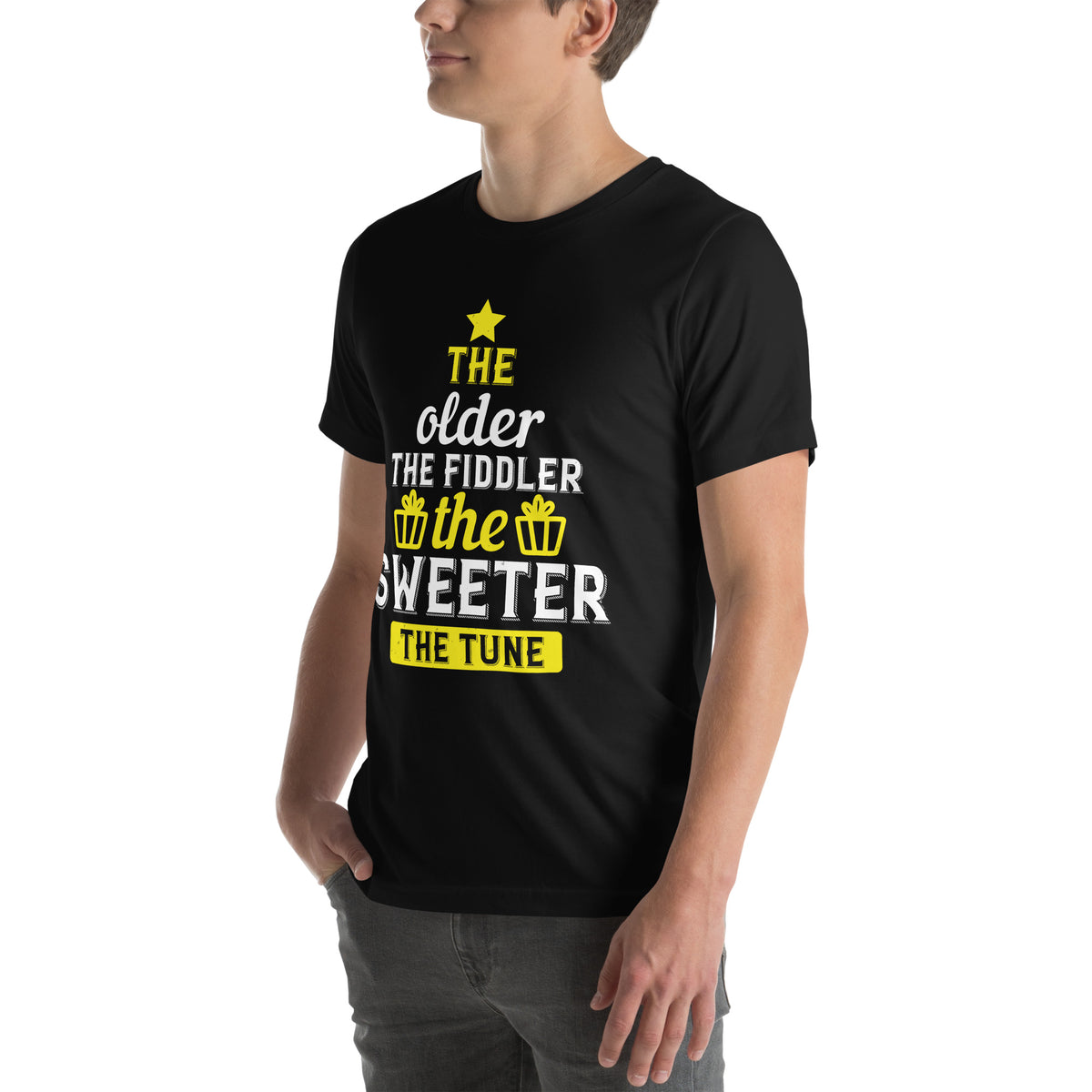 The Older the Fiddler, the Sweeter the Tune Unisex T-Shirt