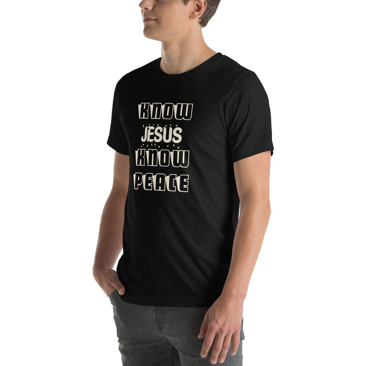 Know Jesus Know Peace Unisex T-Shirt