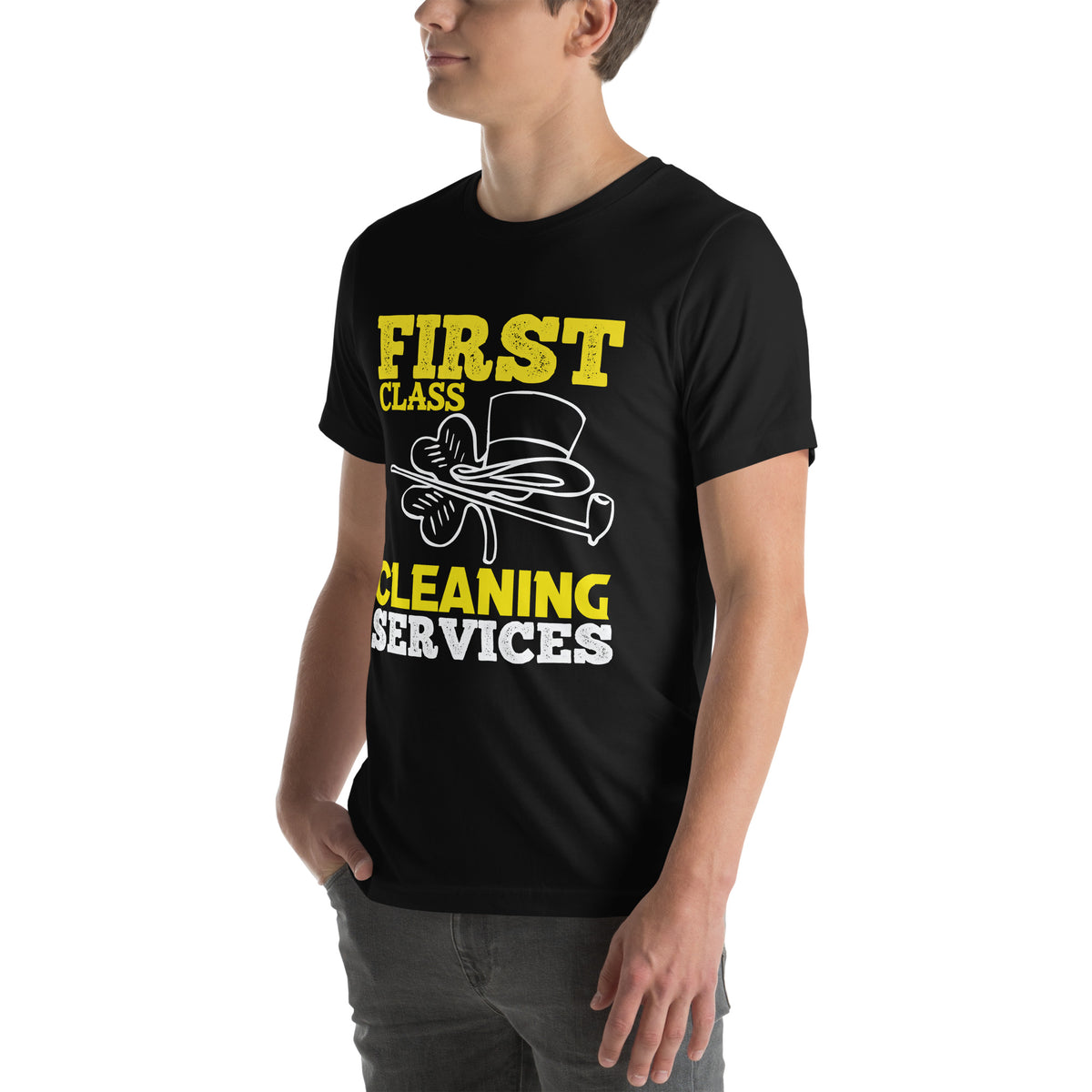 First Class Cleaning Services Unisex T-Shirt