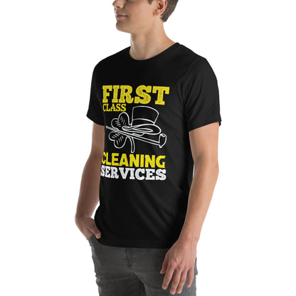 First Class Cleaning Services Unisex T-Shirt