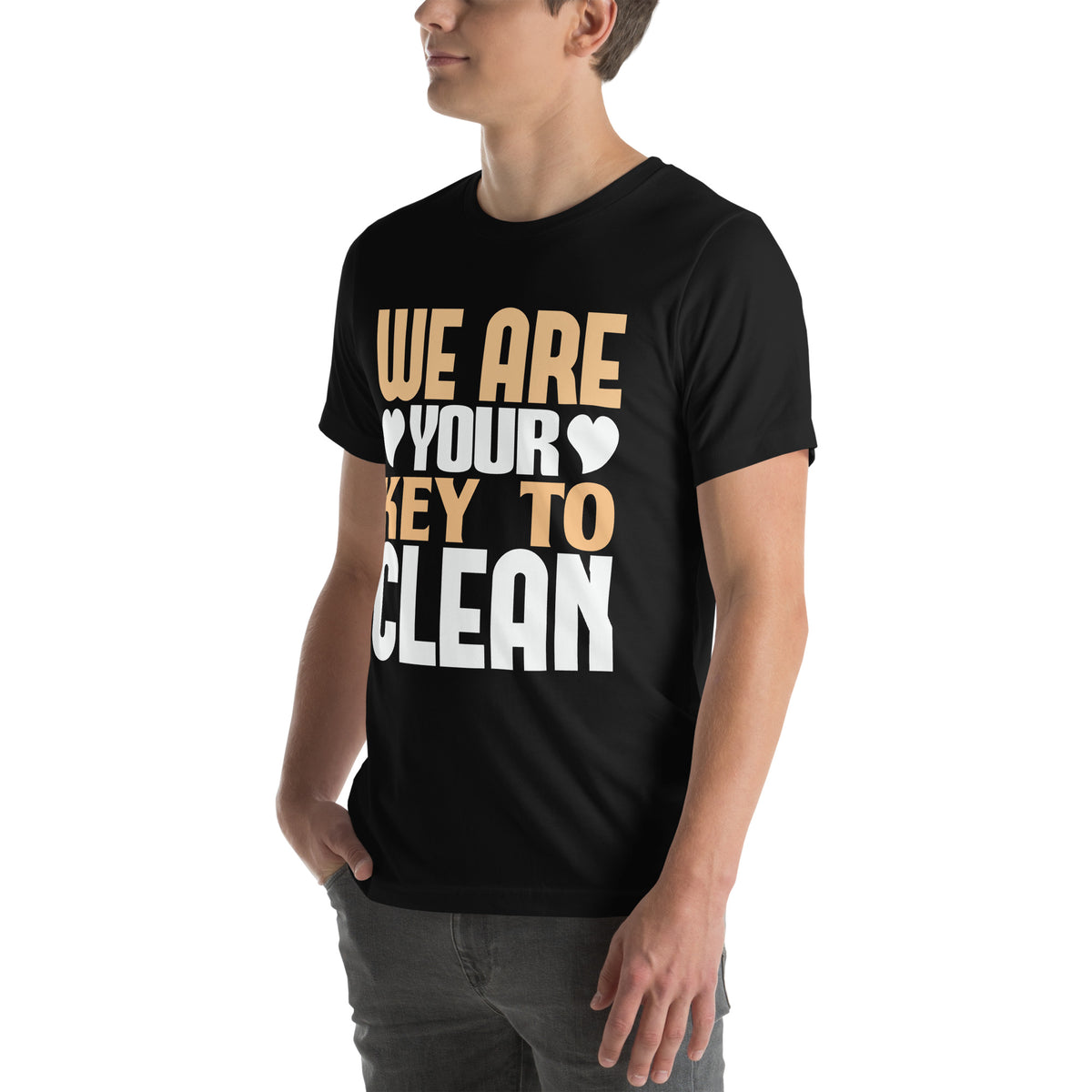We Are Your Key to Clean Unisex T-Shirt