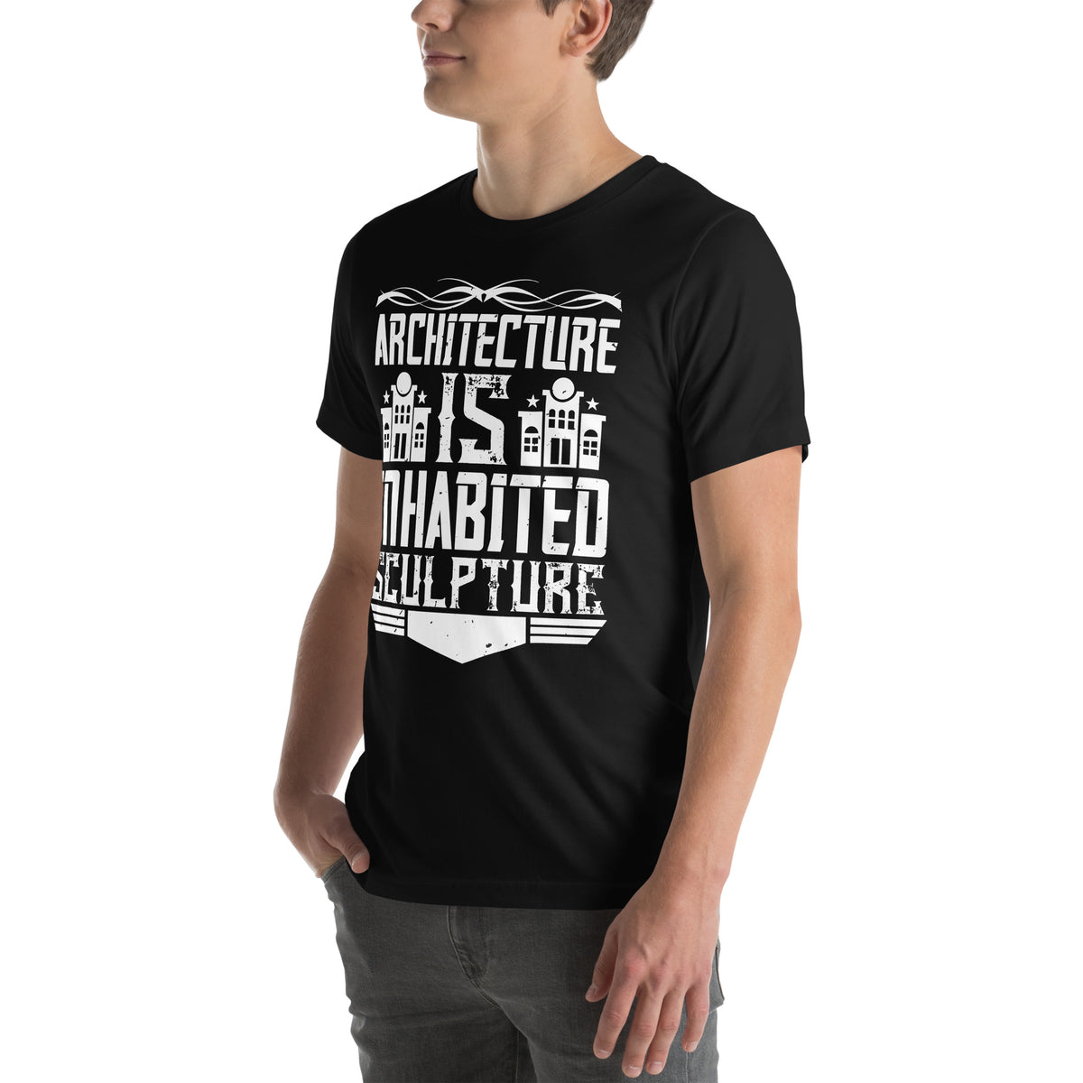 Architecture Is Inhabited Sculpture Unisex T-Shirt