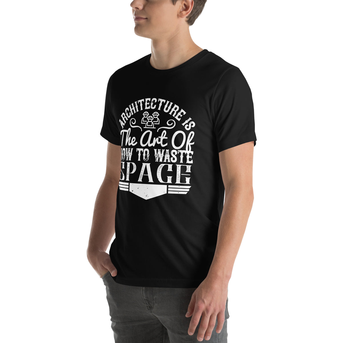 Architecture Is the Art of How to Waste Space Unisex T-Shirt