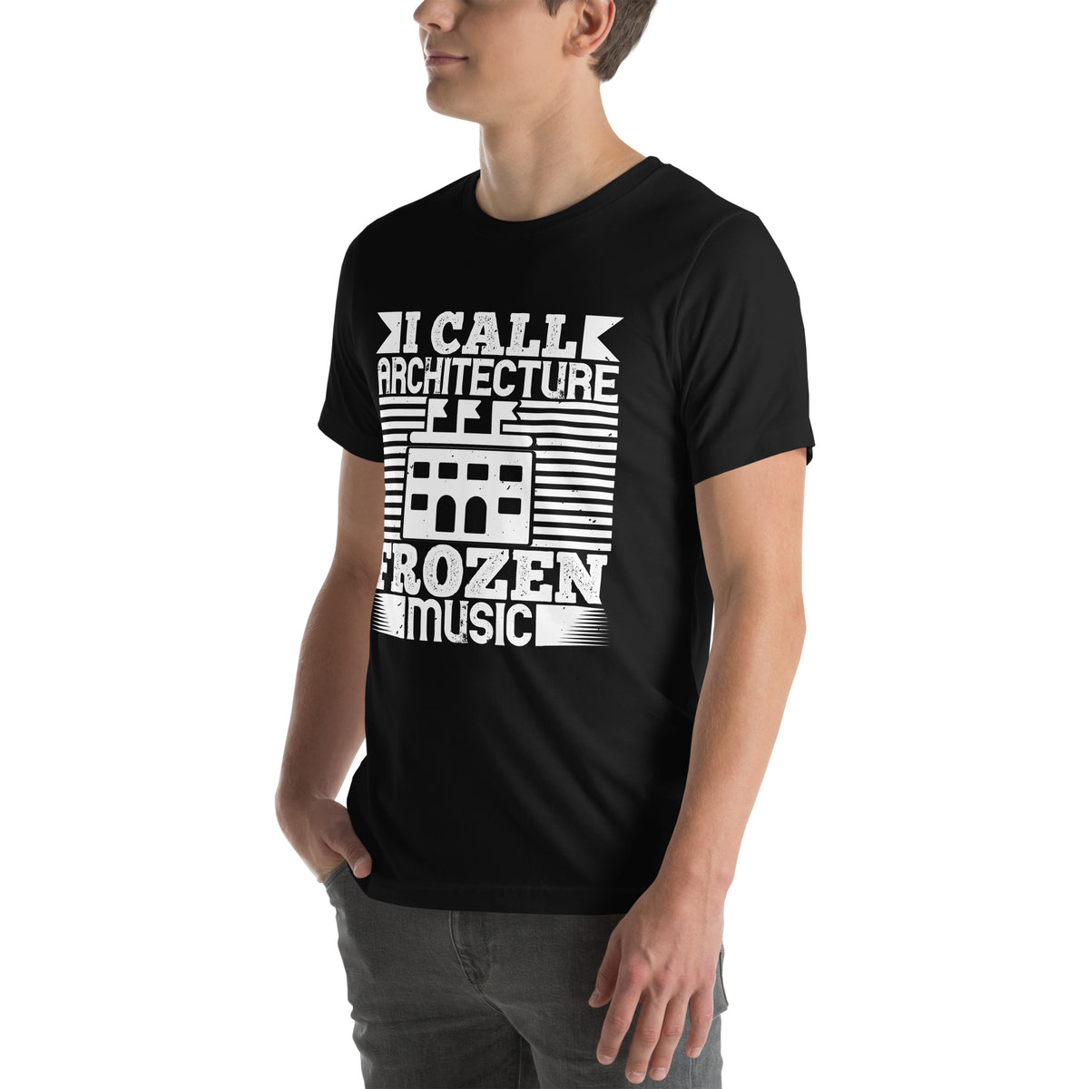 I Call Architecture Frozen Music Unisex T-Shirt