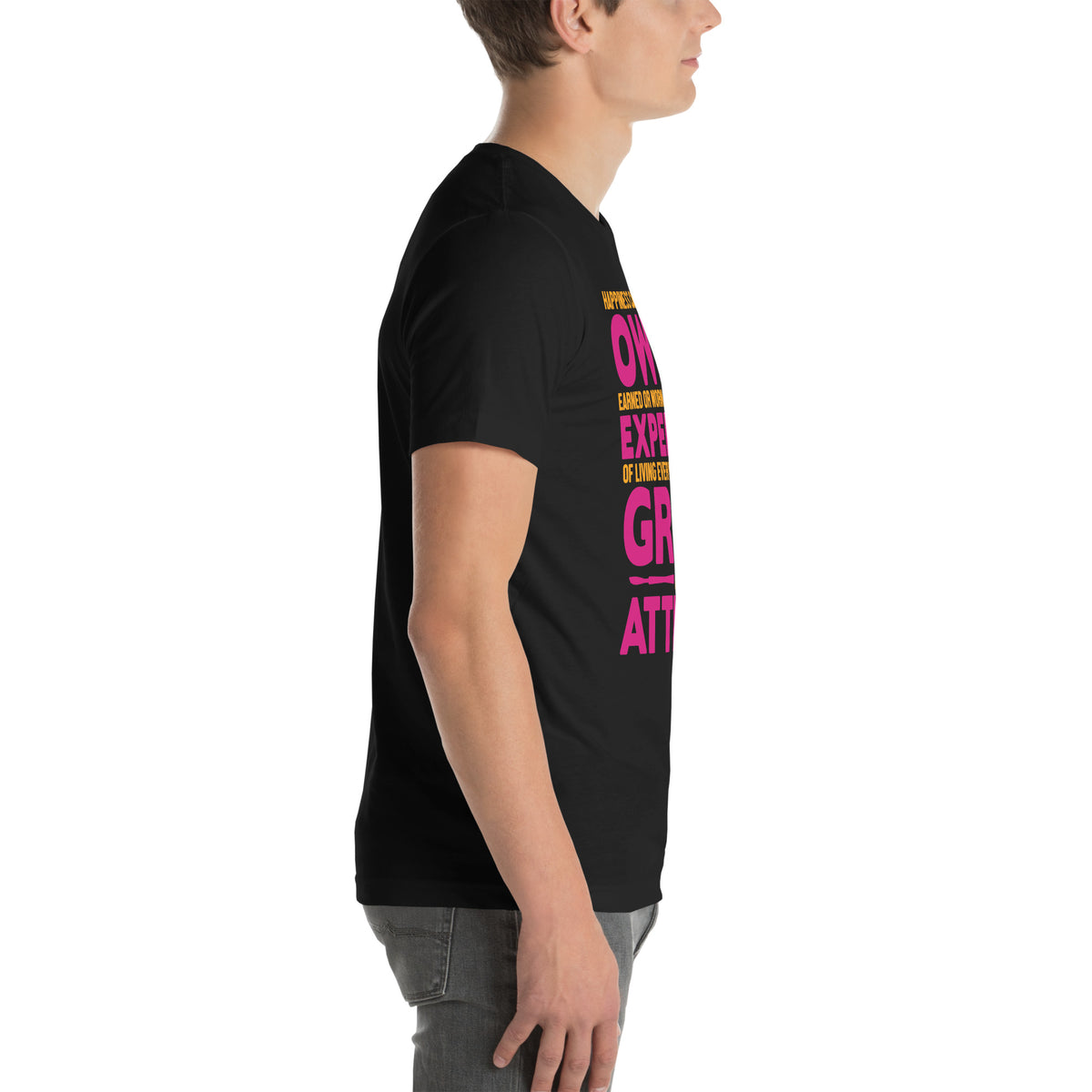 Happiness Is Experience, Grace and Attitude Nurse Unisex T-Shirt