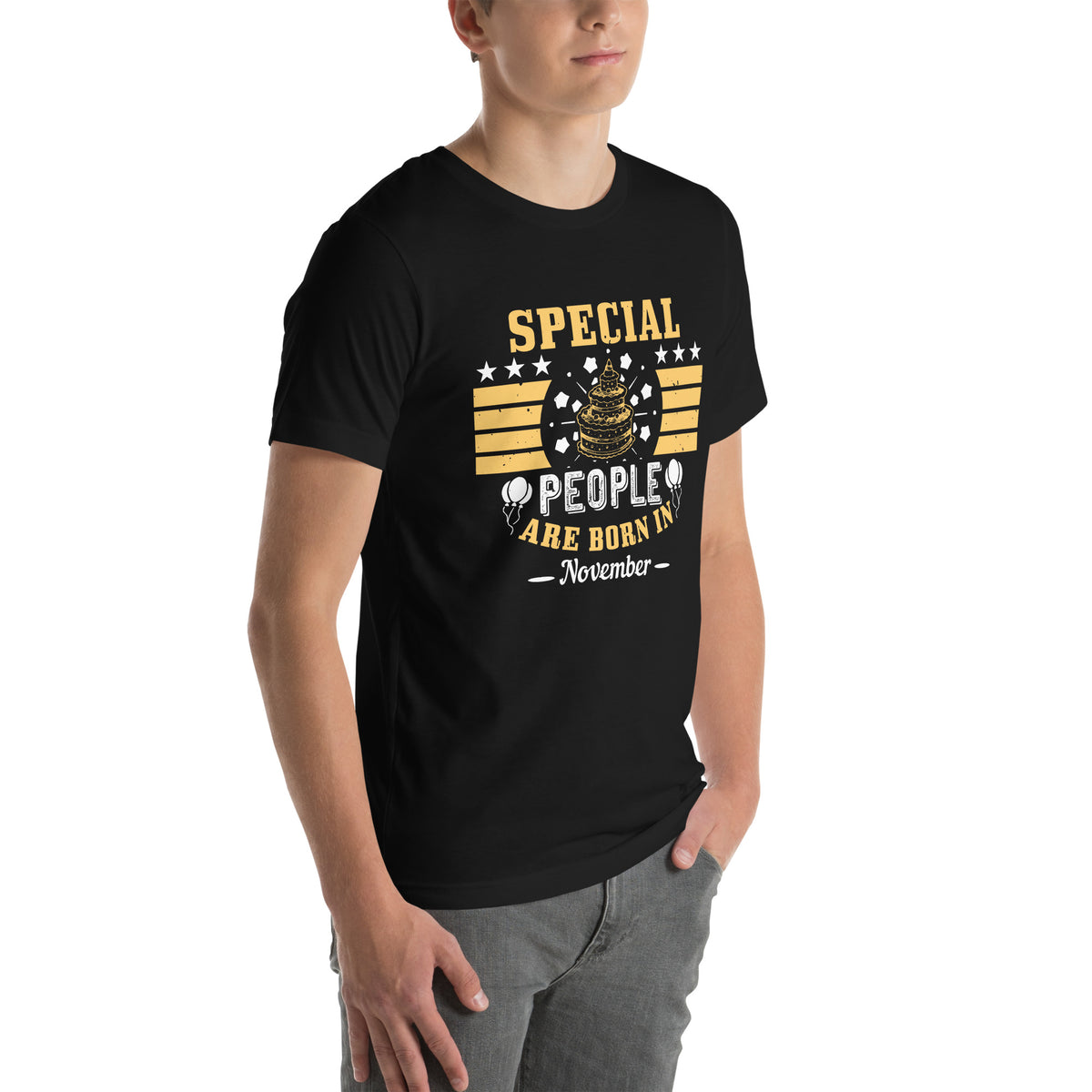 Special People Are Born in November Unisex T-Shirt