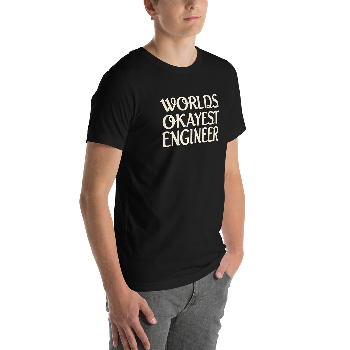 World's Okayest Engineer Unisex T-Shirt