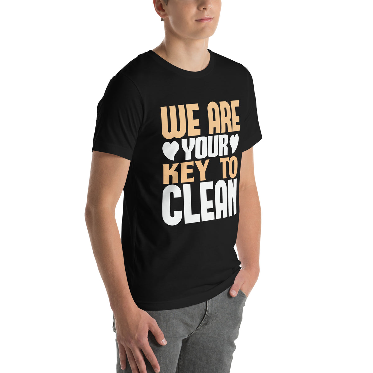 We Are Your Key to Clean Unisex T-Shirt