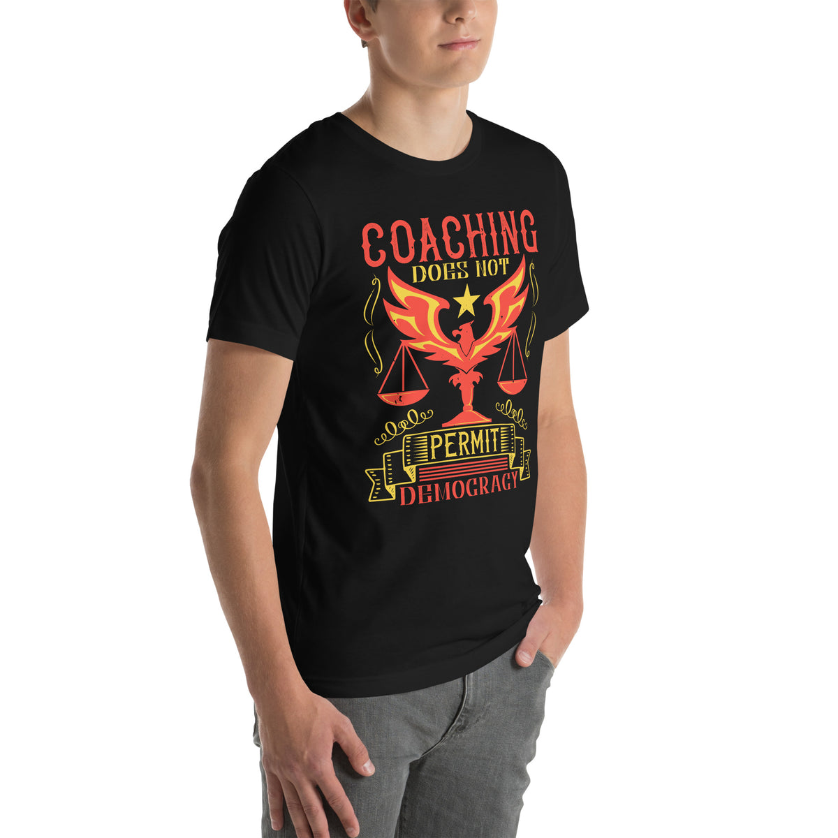 Coaching Does Not Permit Democracy Unisex T-Shirt
