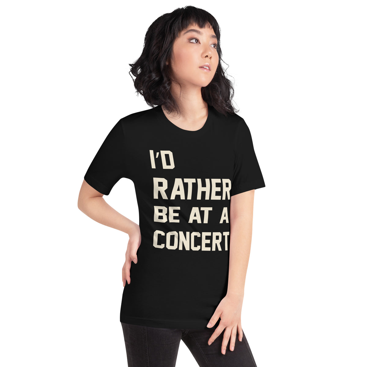 I'd Rather Be at a Concert Unisex T-Shirt