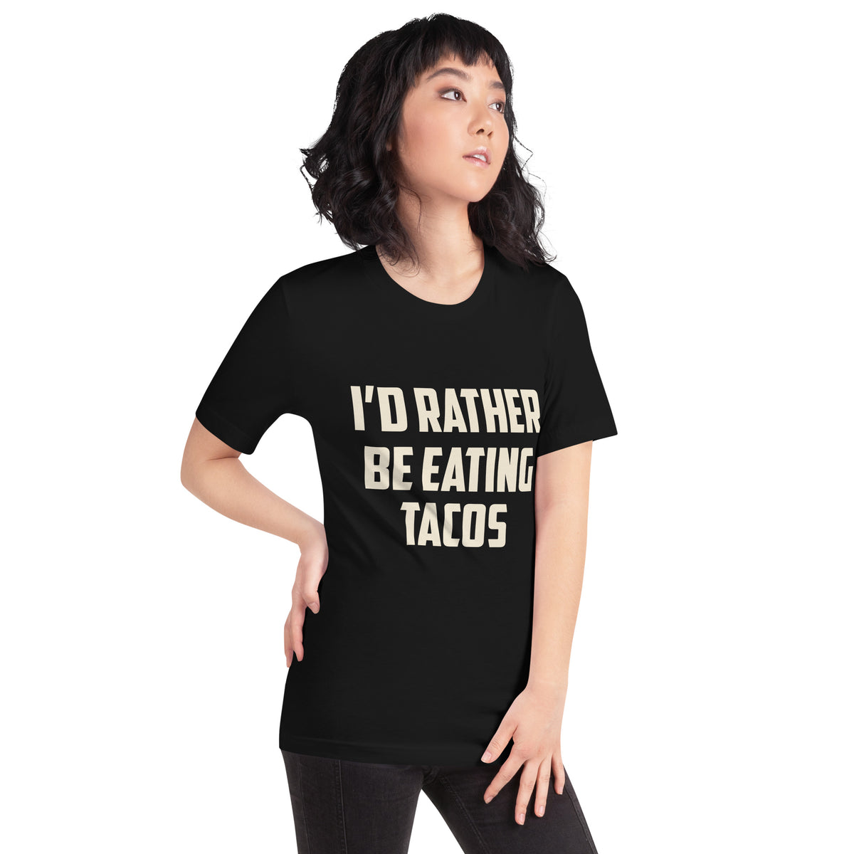 I'd Rather Be Eating Tacos Unisex T-Shirt