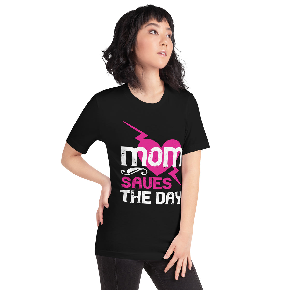 Mom Saves the Day Unisex T-Shirt
