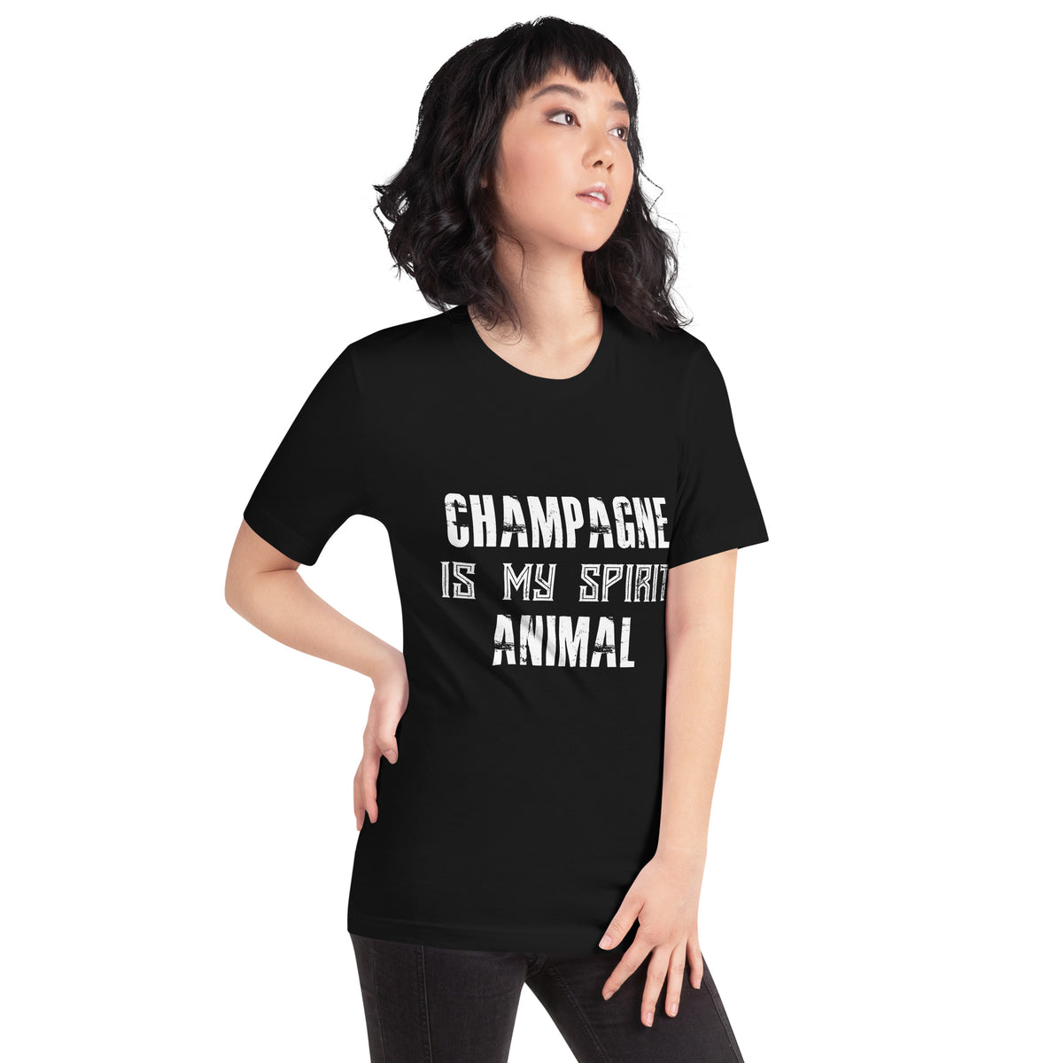Champagne Is My Spirit Animal Unisex T-Shirt
