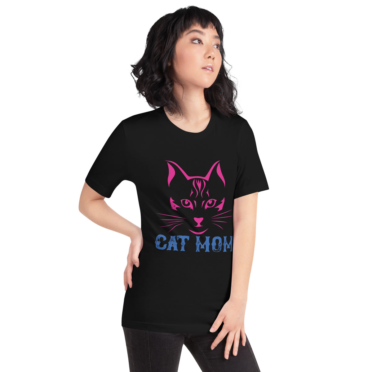 Cat Mom Unisex T-Shirt