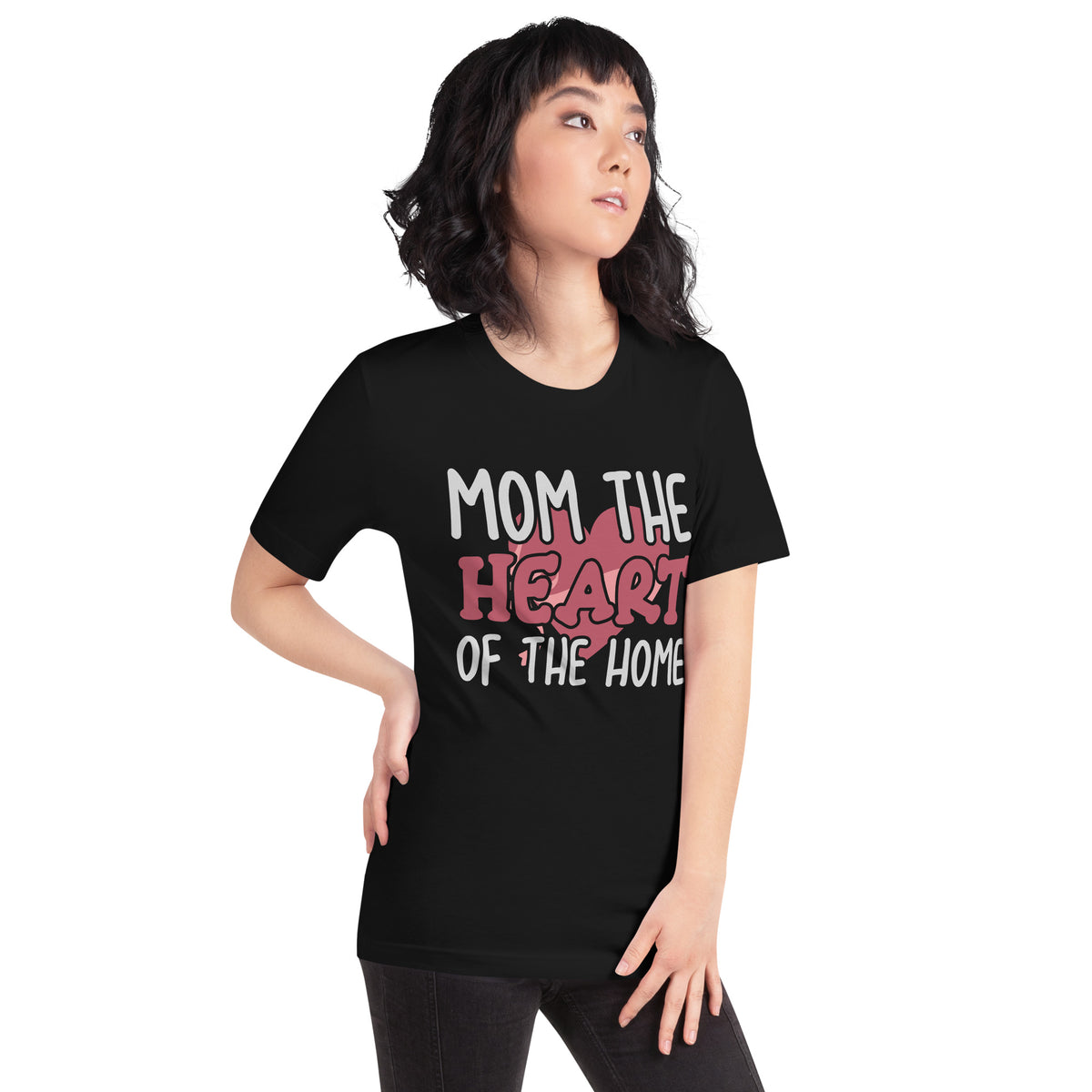 Mom, the Heart of the Home Unisex T-Shirt