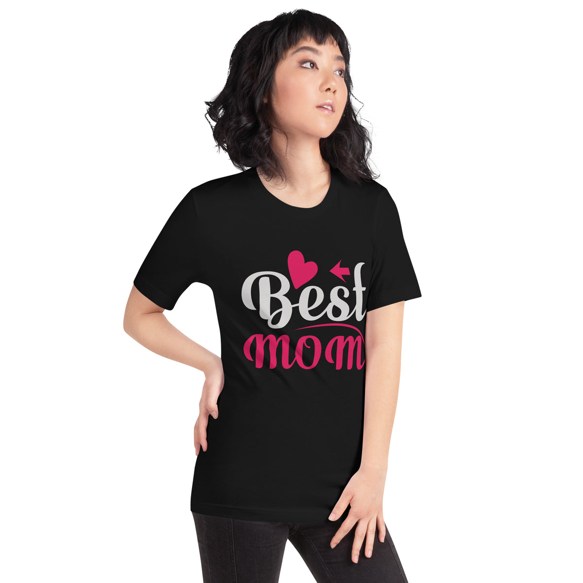 Best Mom – Heart Arrow Unisex T-Shirt