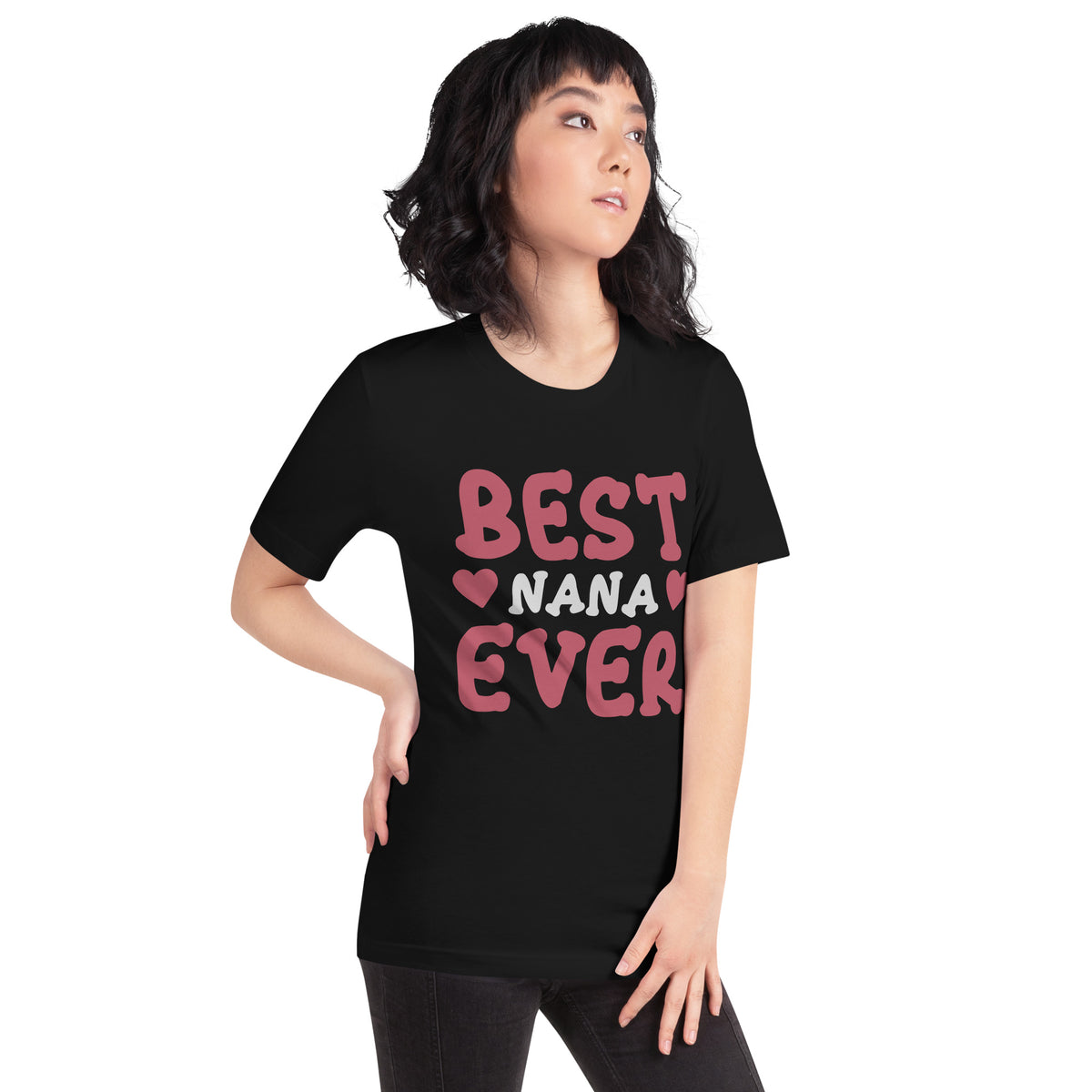 Best Nana Ever – Dusty Pink Unisex T-Shirt