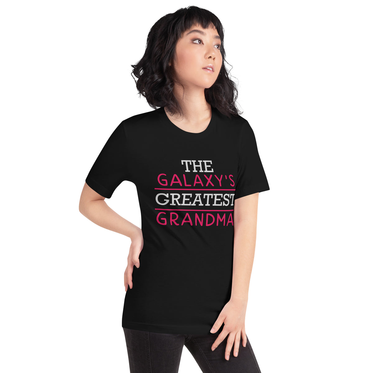 The Galaxy's Greatest Grandma – Classic Lines Unisex T-Shirt