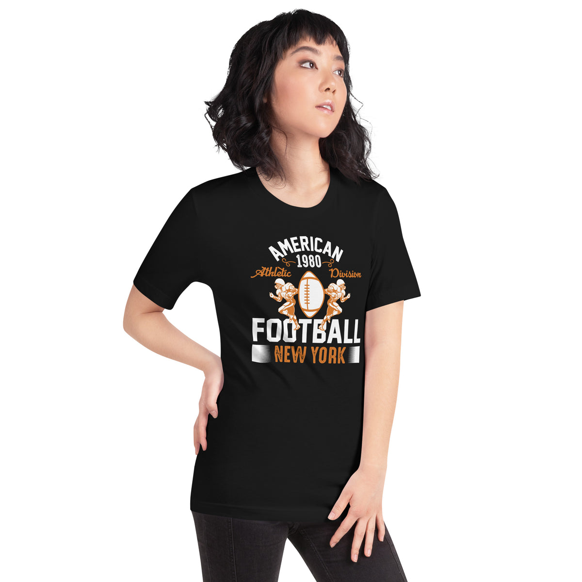 American Football 1980 Athletic Division New York Unisex T-Shirt