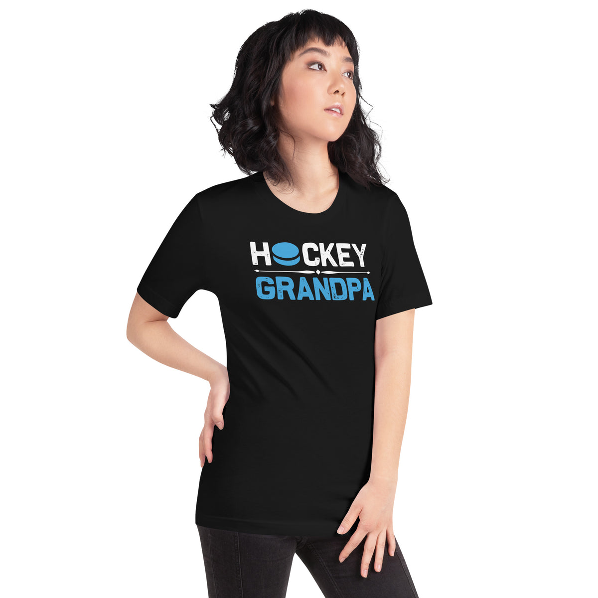 Hockey Grandpa Unisex T-Shirt