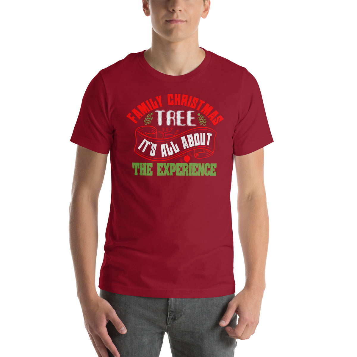 Family Christmas Tree Experience Unisex T-Shirt