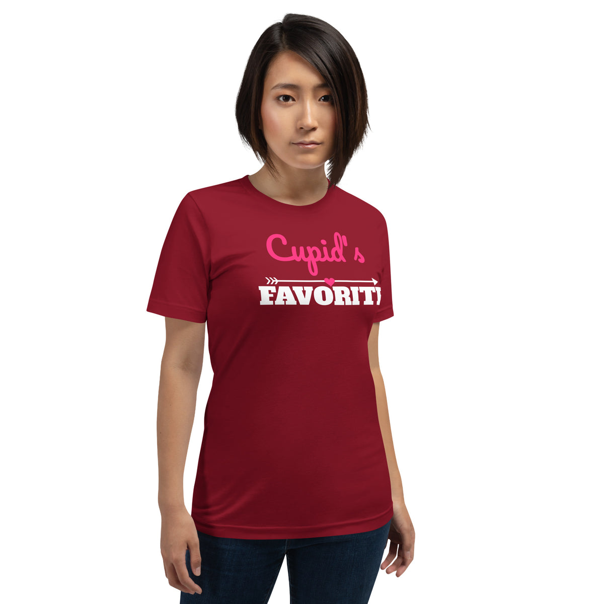 Cupid's Favorite Valentine's Day Unisex T-Shirt