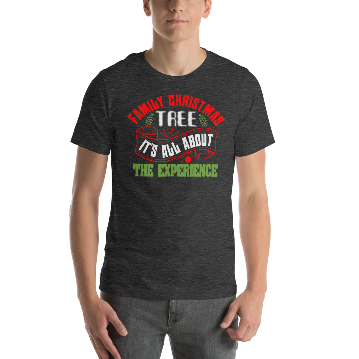 Family Christmas Tree Experience Unisex T-Shirt