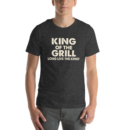 King of the Grill, Long Live the King! Unisex T-Shirt
