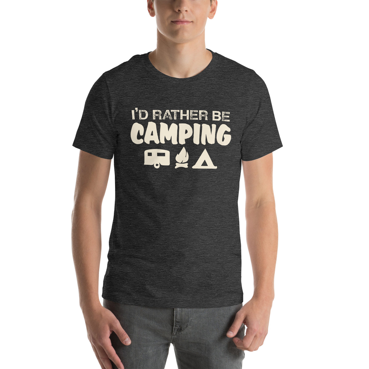 I'd Rather Be Camping Unisex T-Shirt