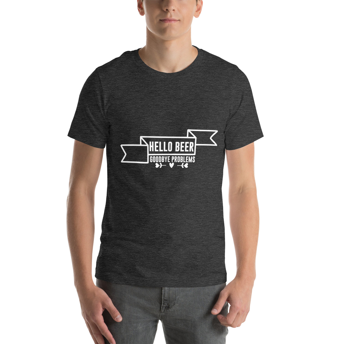 Hello Beer, Goodbye Problems Unisex T-Shirt