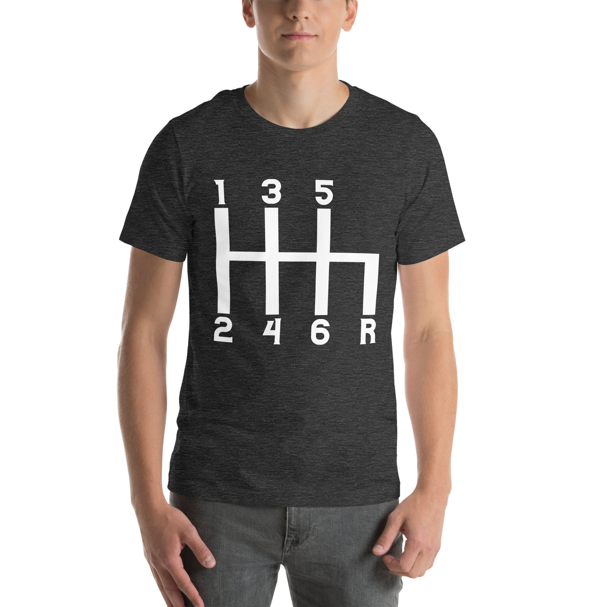 Gear Shift 1-3-5-2-4-6-R Unisex T-Shirt
