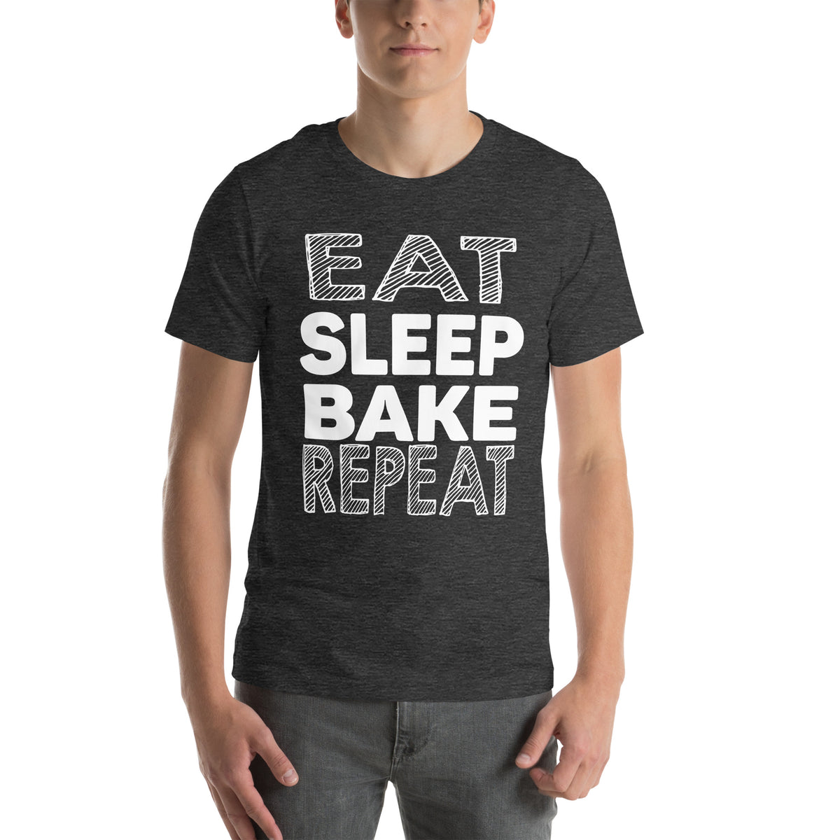 Eat Sleep Bake Repeat Unisex T-Shirt