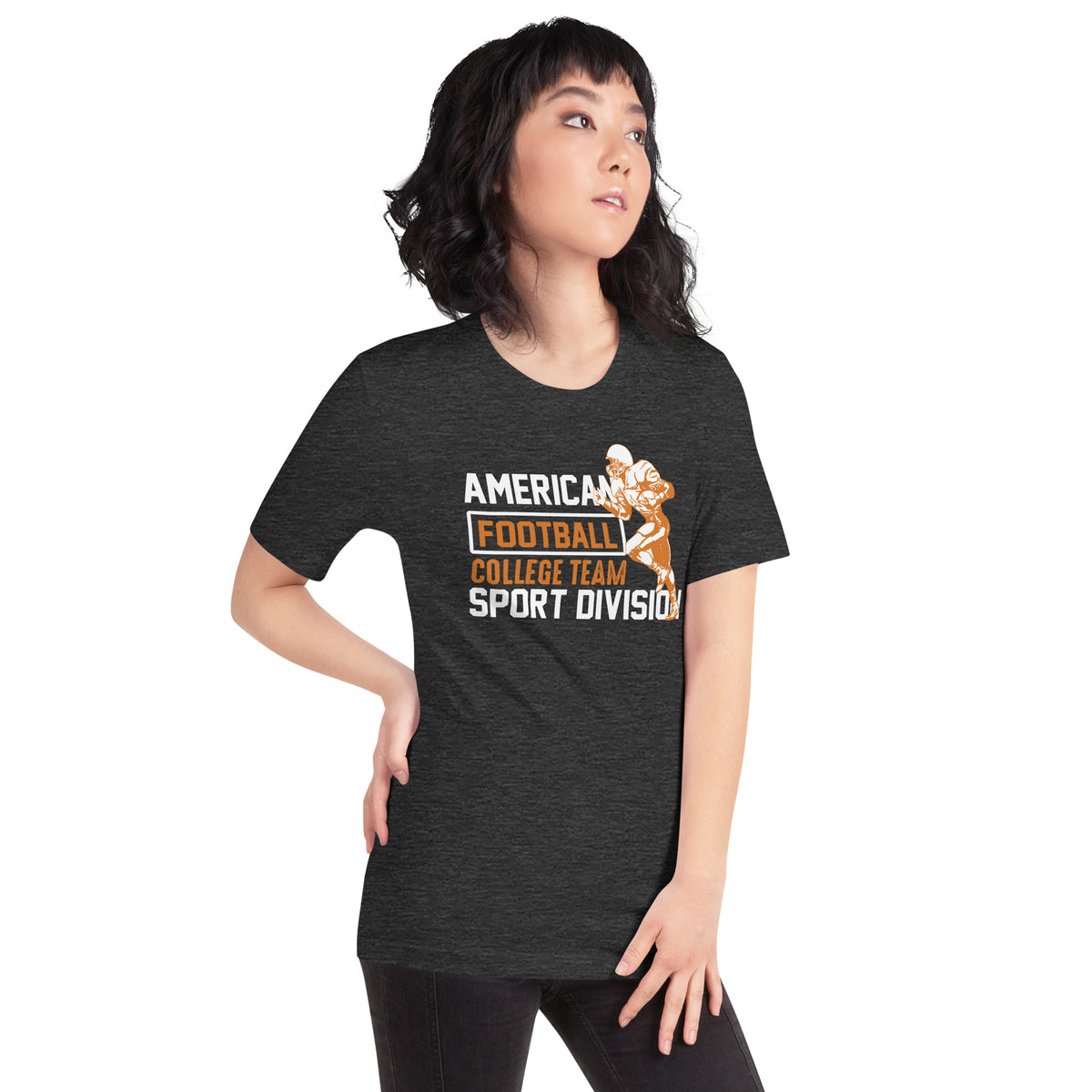 American Football College Team Sport Division Unisex T-Shirt
