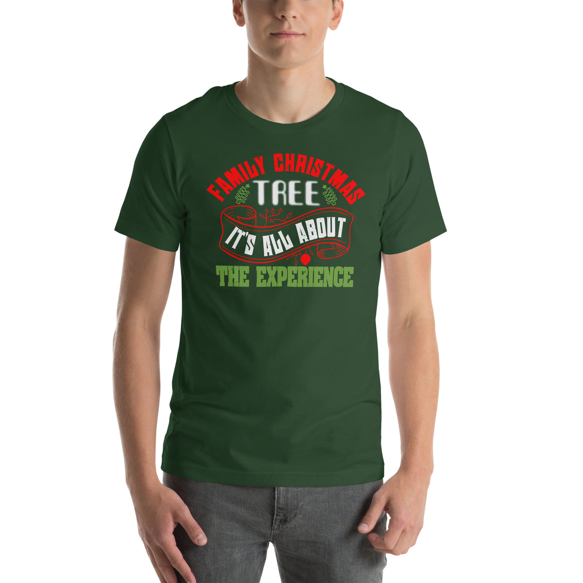 Family Christmas Tree Experience Unisex T-Shirt