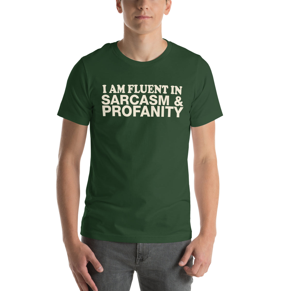 I Am Fluent in Sarcasm & Profanity Unisex T-Shirt