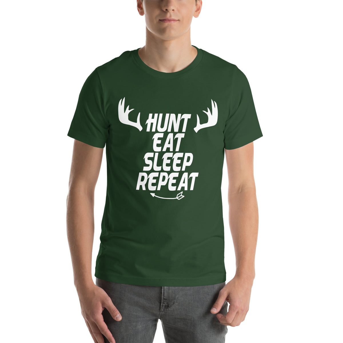 Hunt Eat Sleep Repeat Unisex T-Shirt