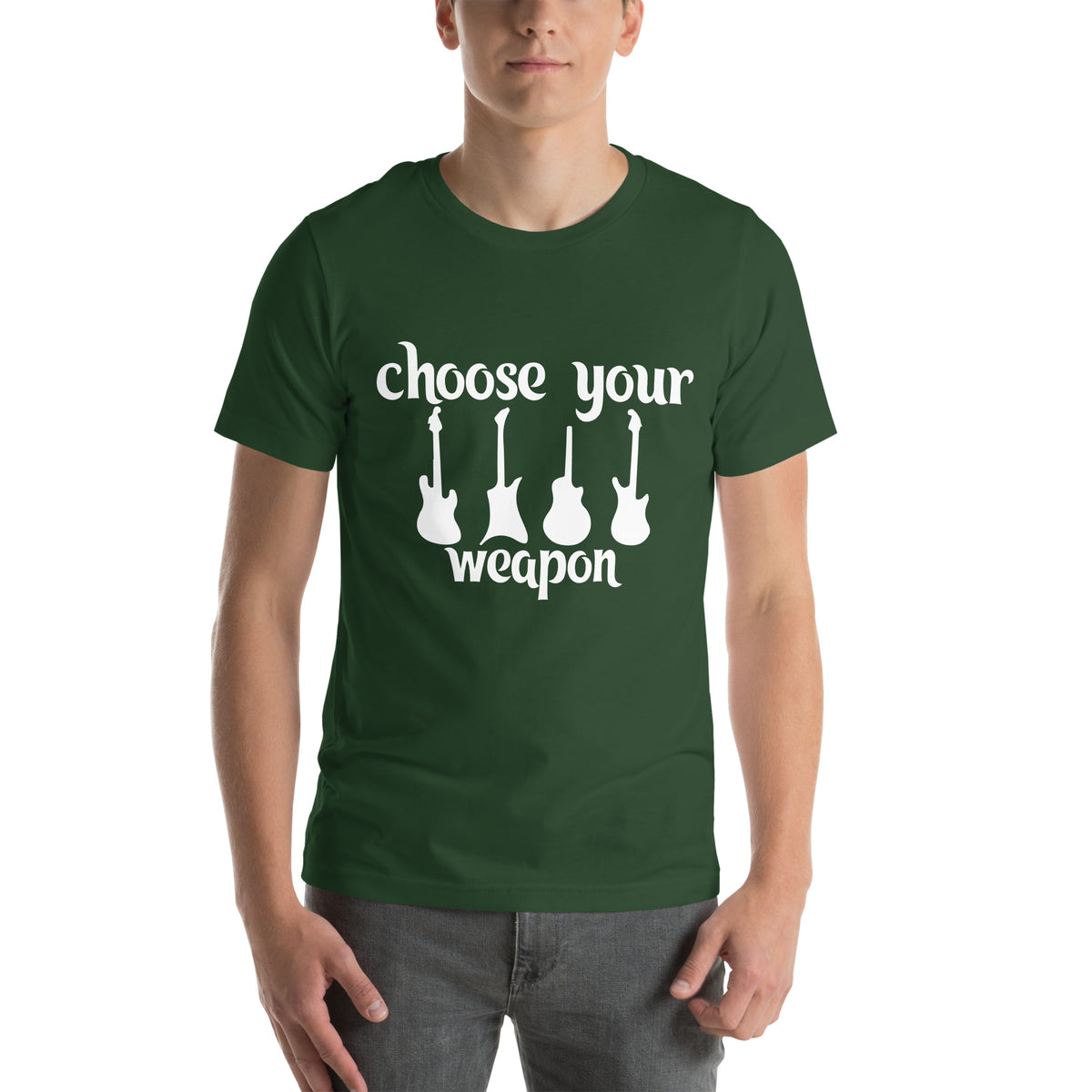 Choose Your Weapon Guitar Unisex T-Shirt