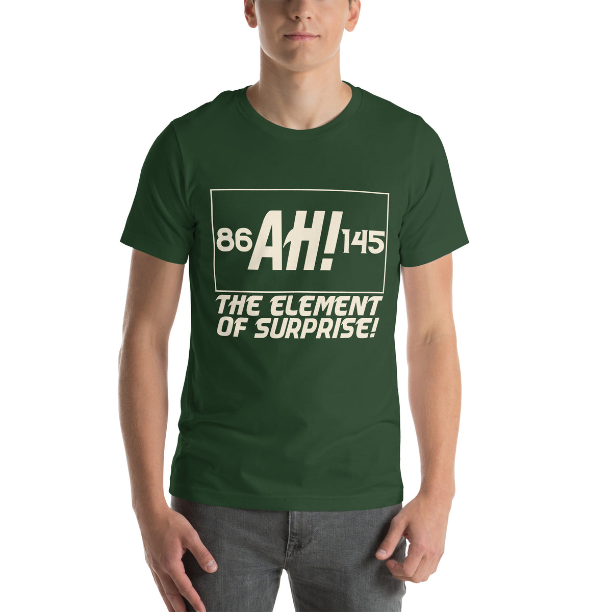Ah! The Element of Surprise Unisex T-Shirt