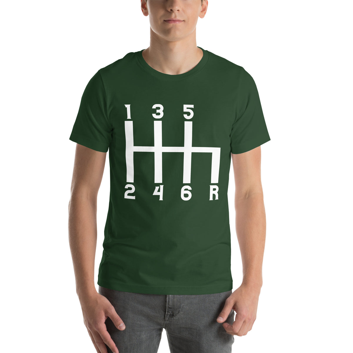 Gear Shift 1-3-5-2-4-6-R Unisex T-Shirt