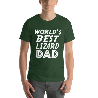World's Best Lizard Dad Unisex T-Shirt