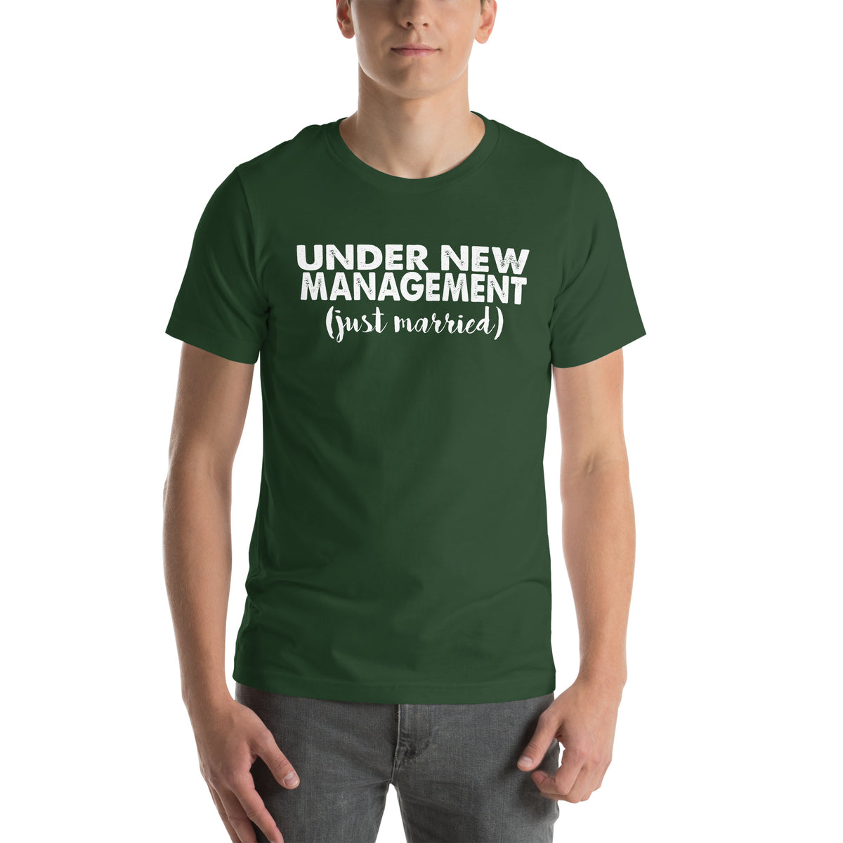 Under New Management, Just Married Unisex T-Shirt