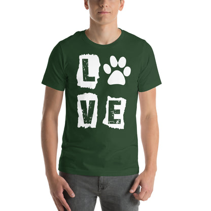 Love Paw Unisex T-Shirt