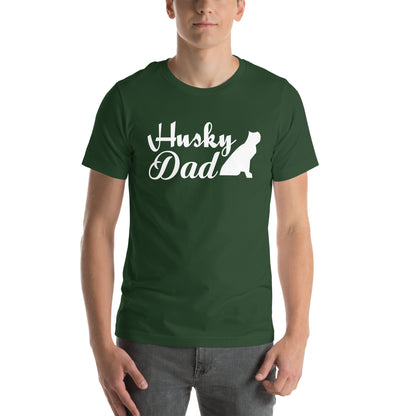 Husky Dad Unisex T-Shirt